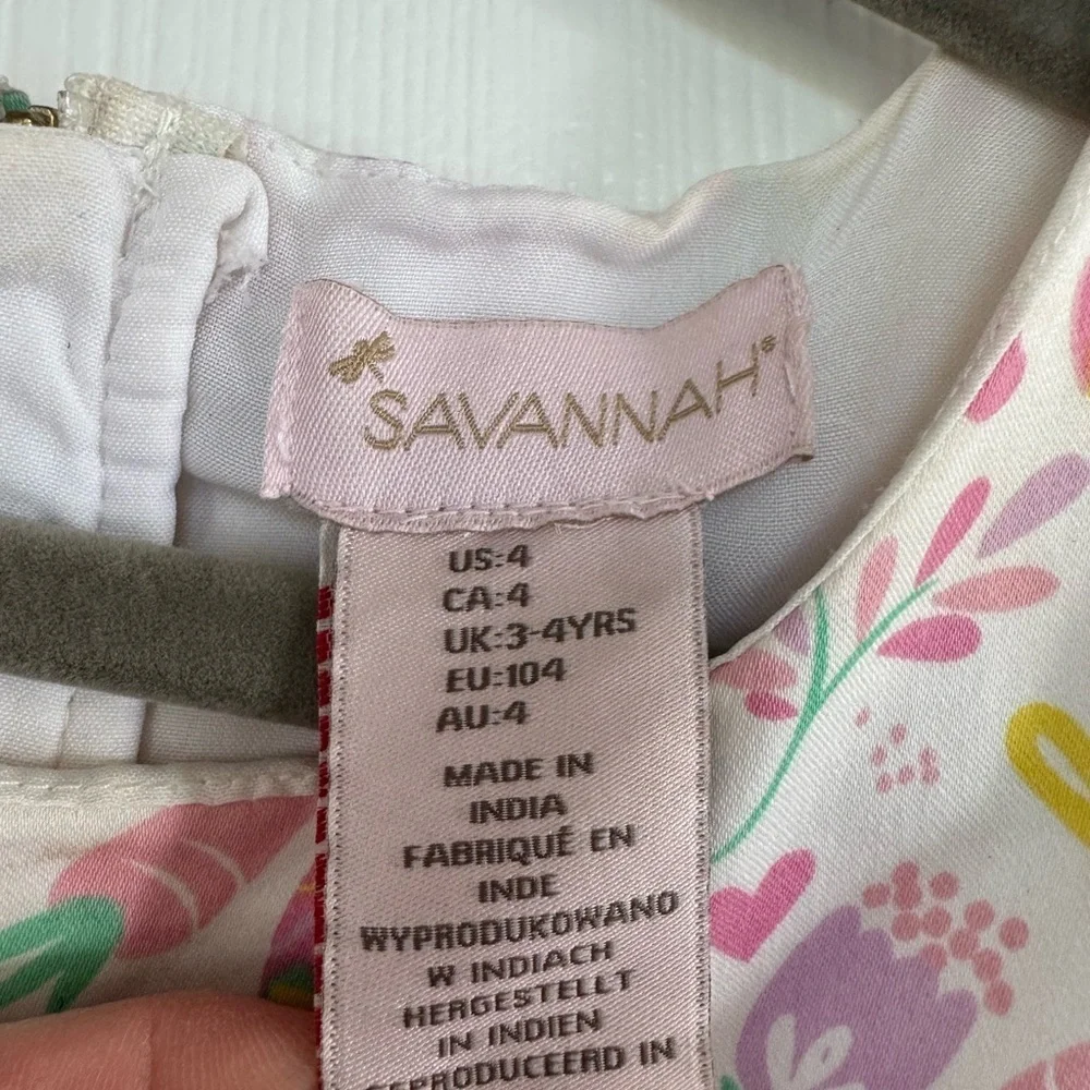 Girls Savannah Easter Dress size 4